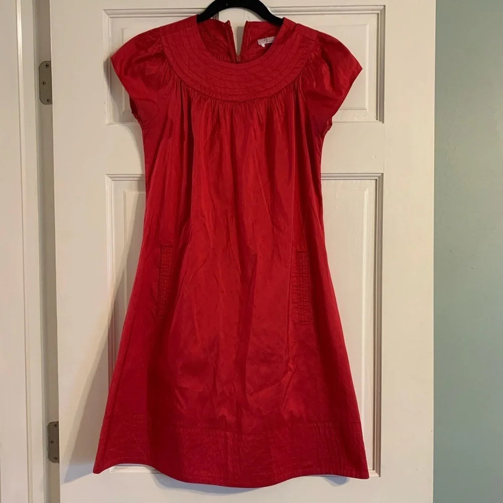 Calypso Christiane Celle Silk Magenta Dress